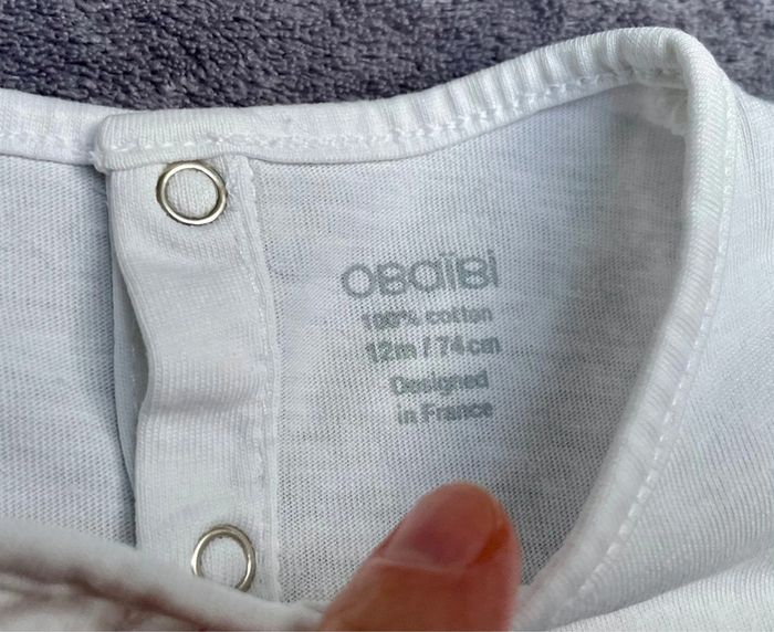 Tee-shirt fille 12 mois, okaidi obaibi - photo numéro 3