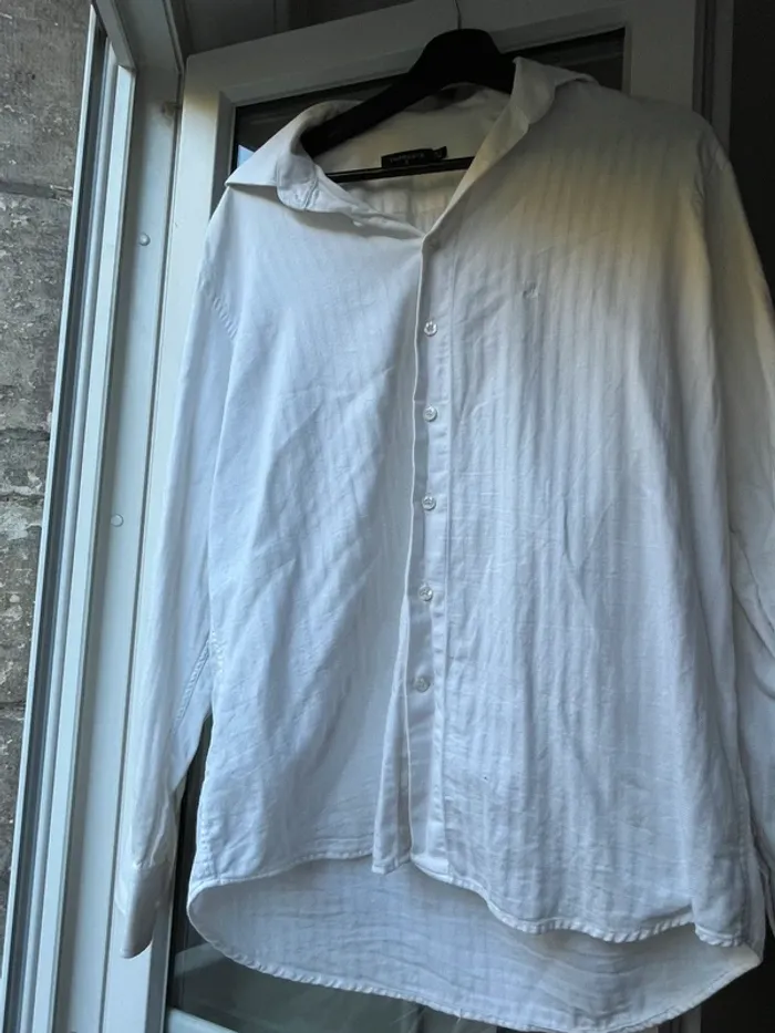Chemise homme torrente blanche (39/40 – M/L) - photo numéro 2