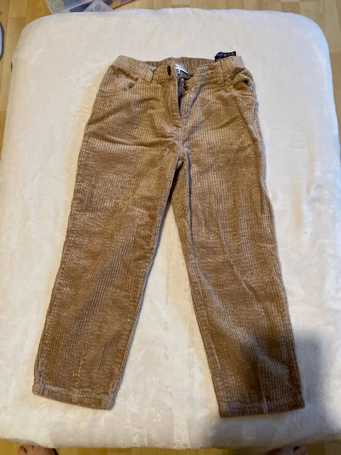 Pantalon velours côtelé beige - Milla star - 6 ans