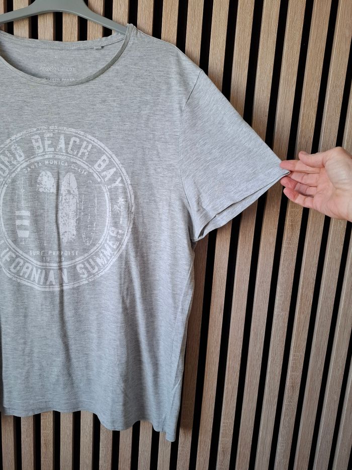 Tee shirt gris Angelo Litrico C&A T XL - photo numéro 3