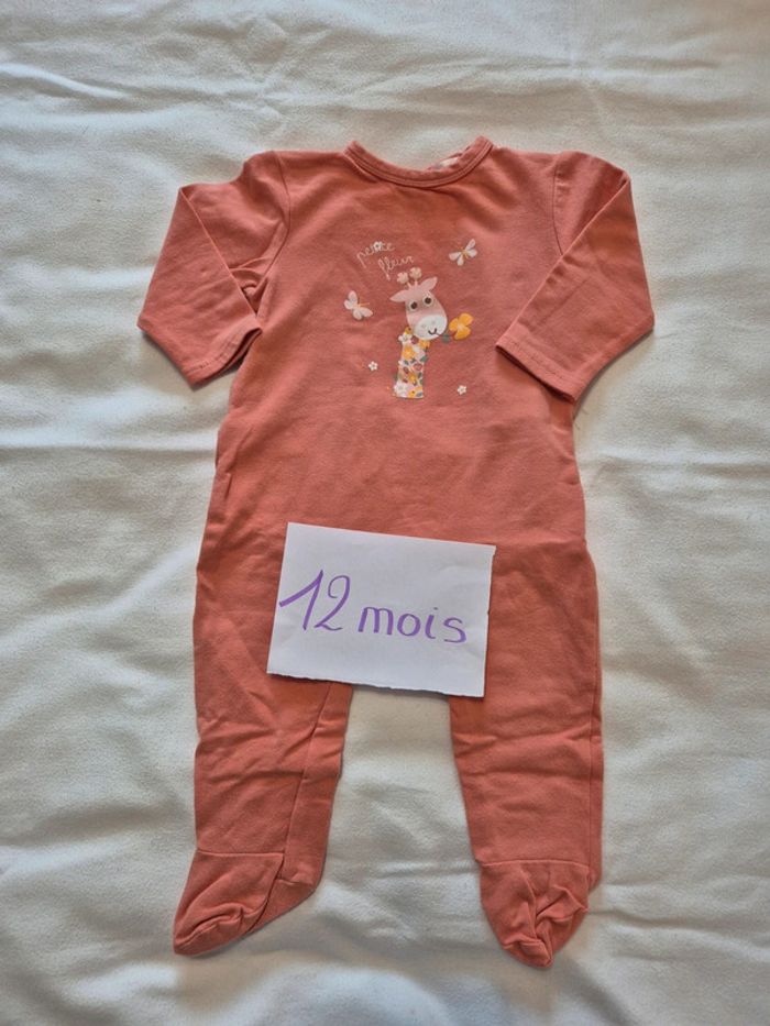 Pyjama "Mes petits cailloux" 12mois