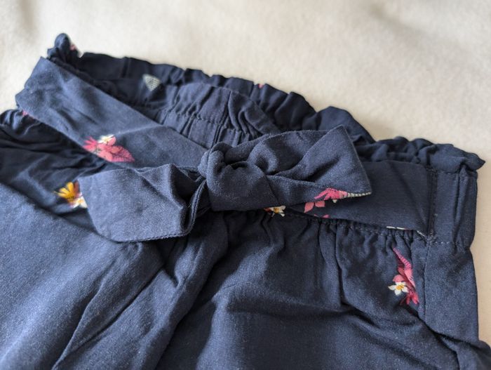 Pantalon léger marine à fleurs - 4A - Gémo - photo numéro 6