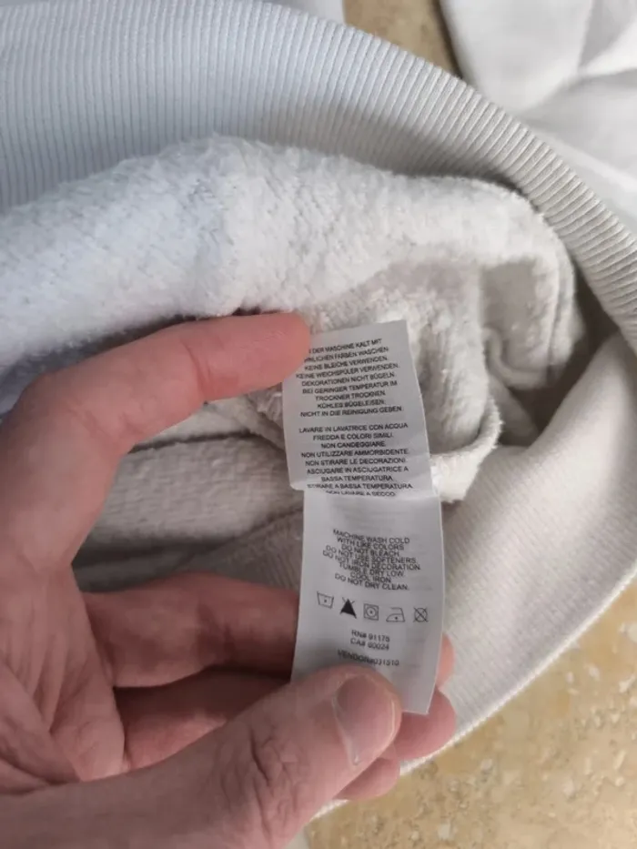 Sweat capuche unisexe L Fila rose avec logo brodé rose excellent état - photo numéro 12