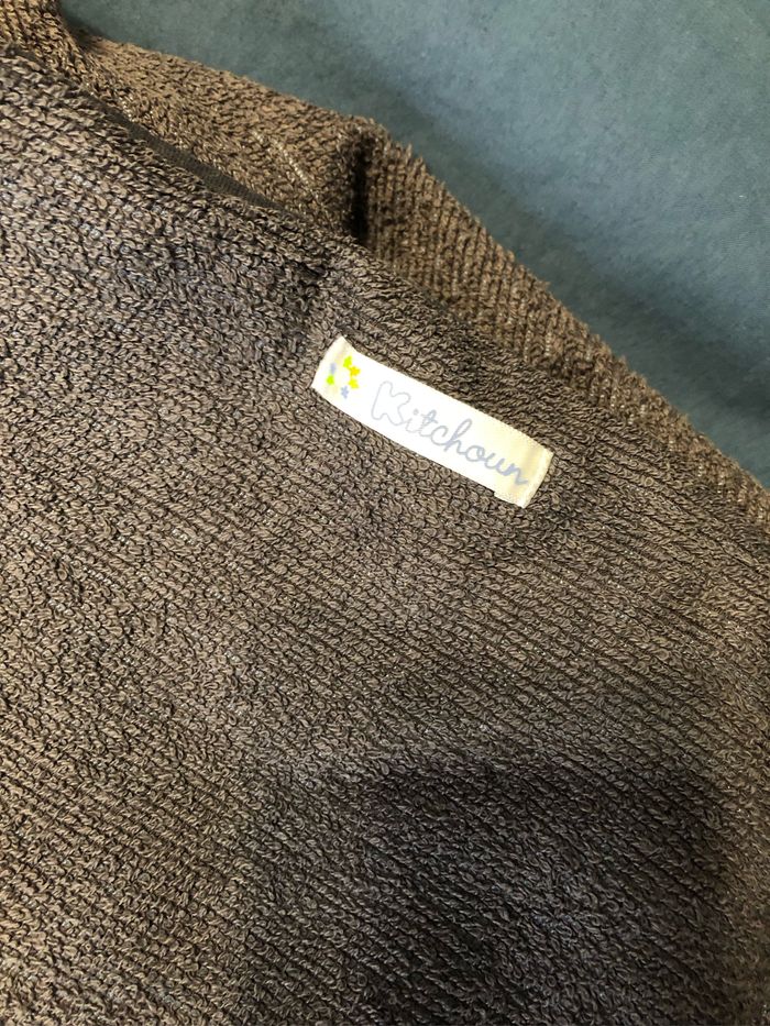 Cape de bain grise Kitchoun avec étoile - photo numéro 2