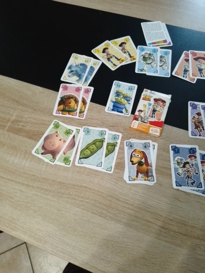 jeu de cartes 2 en 1 toys story - mémory et mistigris - photo numéro 5