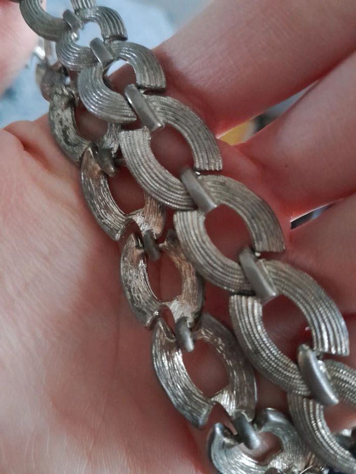 Sublime ras du cou vintage métal - photo numéro 5