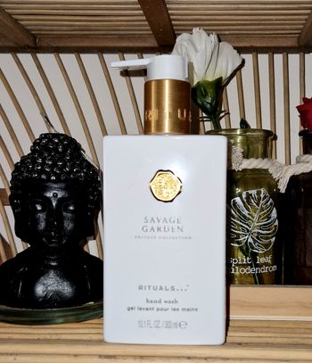 Savon mains rituals private collection savage garden neuf
