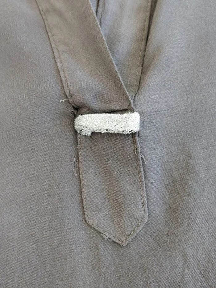 Blouse grise Naf Naf - Taille 38 - photo numéro 3