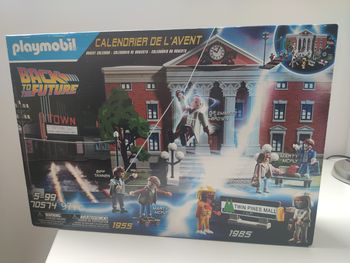 Calendrier retour vers le futur playmobil