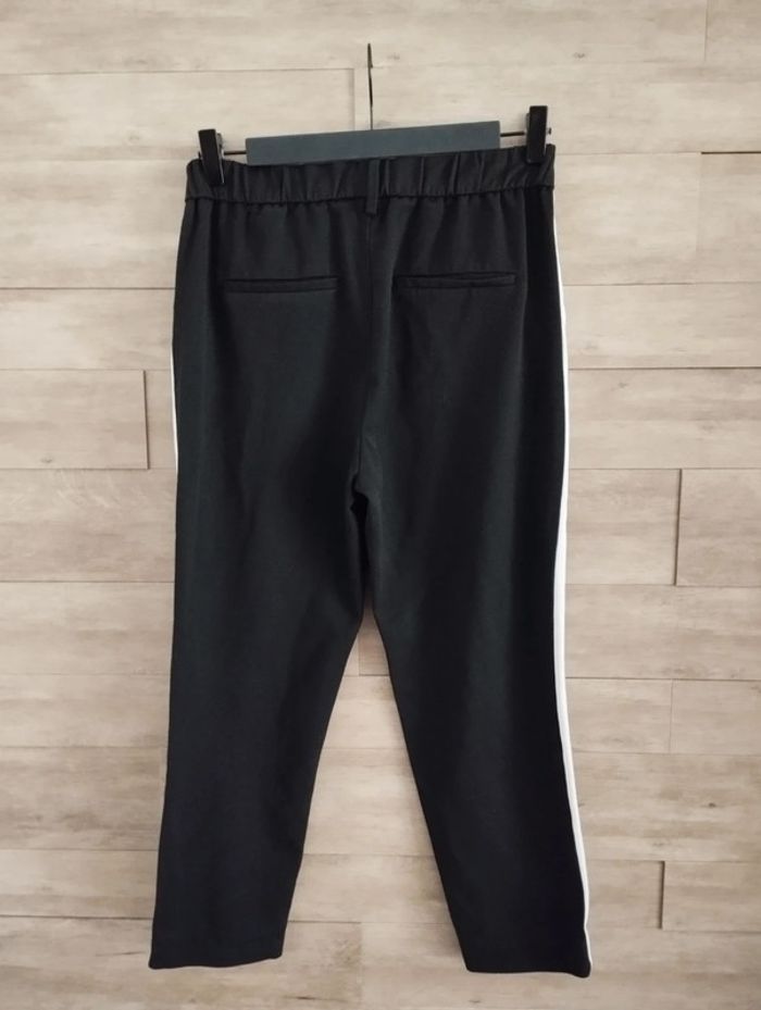 Pantalon Chino noir bande blanc côtés Trafaluc TXS - photo numéro 8