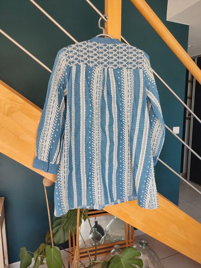 Robe tunique brodée - photo numéro 5