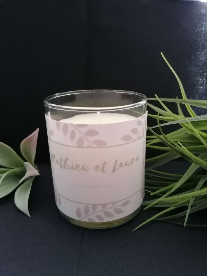 Bougie personnalisable - photo numéro 9