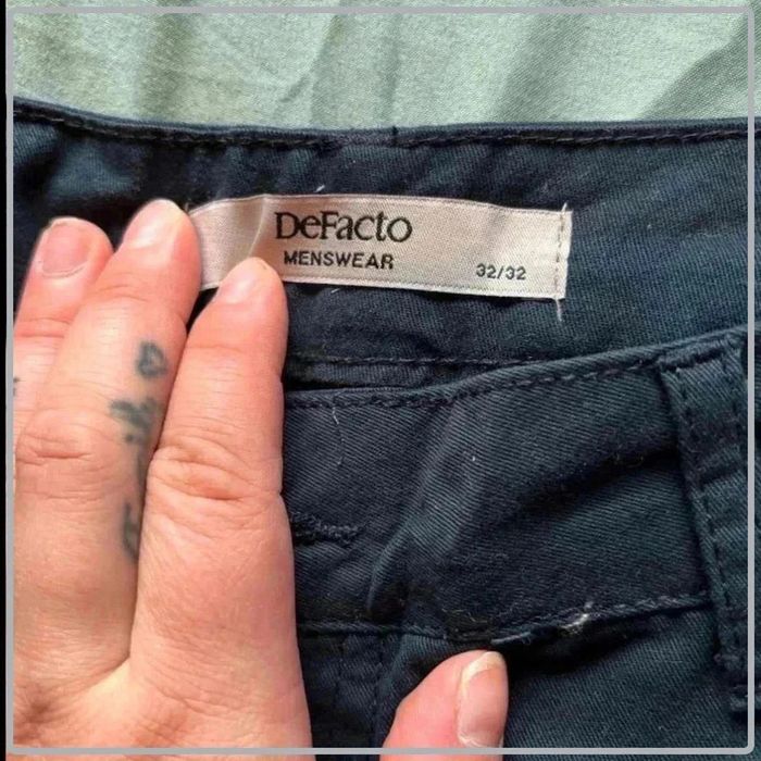 Pantalon de costume taille 32/xxs =38 marque defacto - photo numéro 3