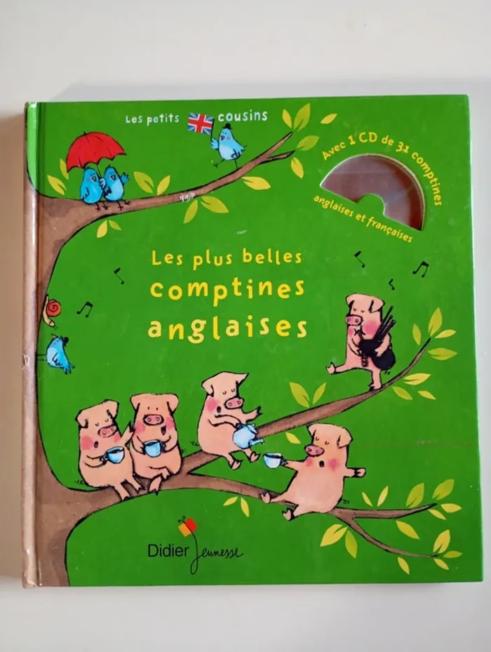 Livre CD : Les plus belles comptines anglaises