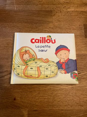 Livre Caillou La petite sœur