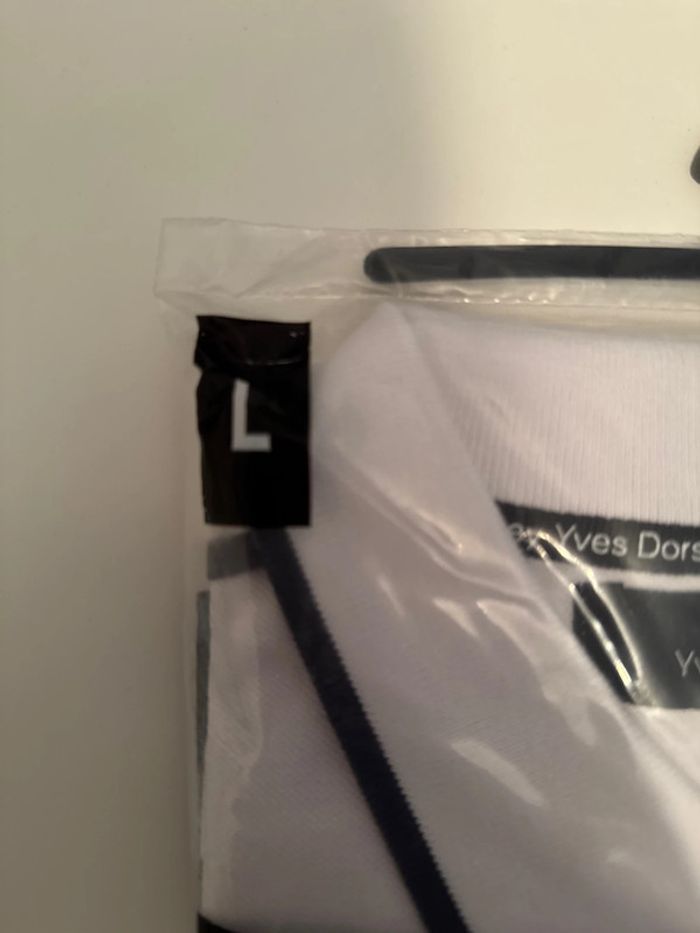Polo Homme Neuf Yves Dorsey Paris - Blanc - Taille L - 100% Coton - photo numéro 4