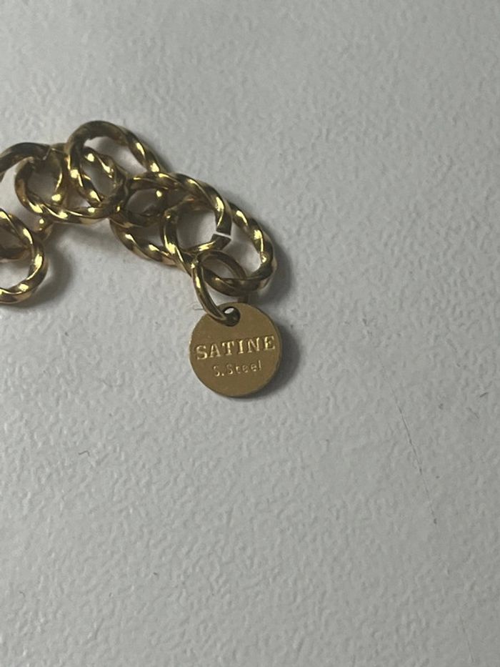 Collier chaîne doré - photo numéro 3