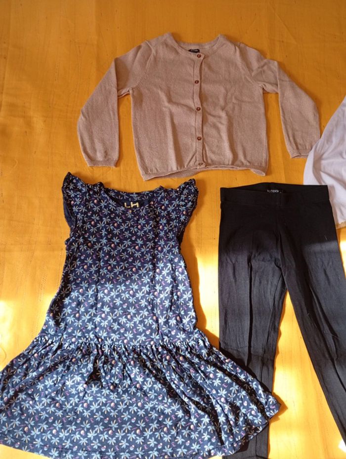 Lot assorti Printemps 5 ans : 4 pièces fille - photo numéro 4