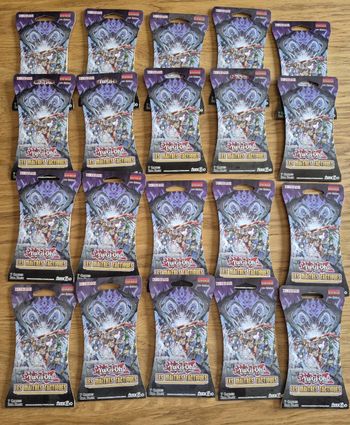 20 x Yu-Gi-Oh! Booster de 7 cartes sous blister : Les Maîtres Tactiques Neuf Fr