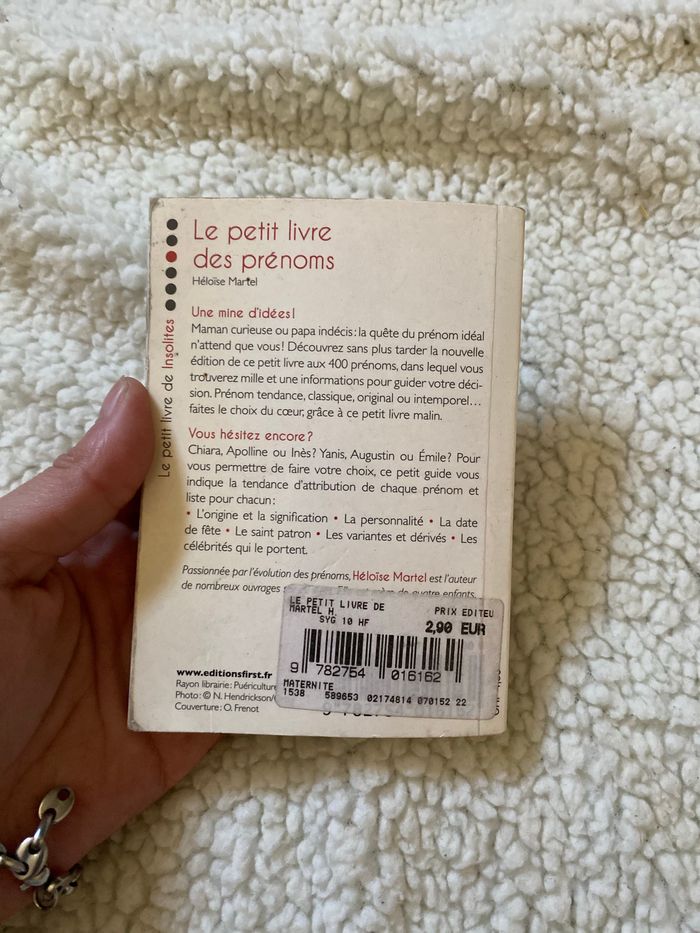 Le petit livre des prénoms - photo numéro 2