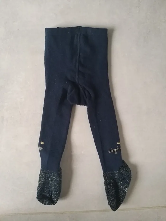Collant Ikks bleu marine 19-22