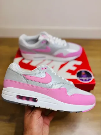 Nike Air Max 1 '87 Metallic Platinum Rose Rise Taille 44