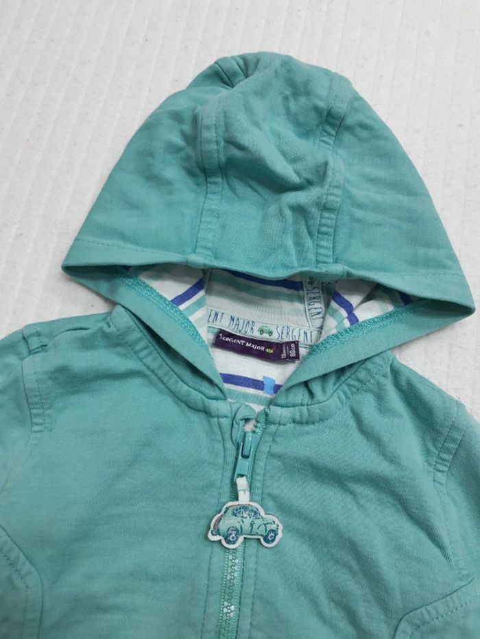 Gilet zippé à capuche Sergent Major - photo numéro 2