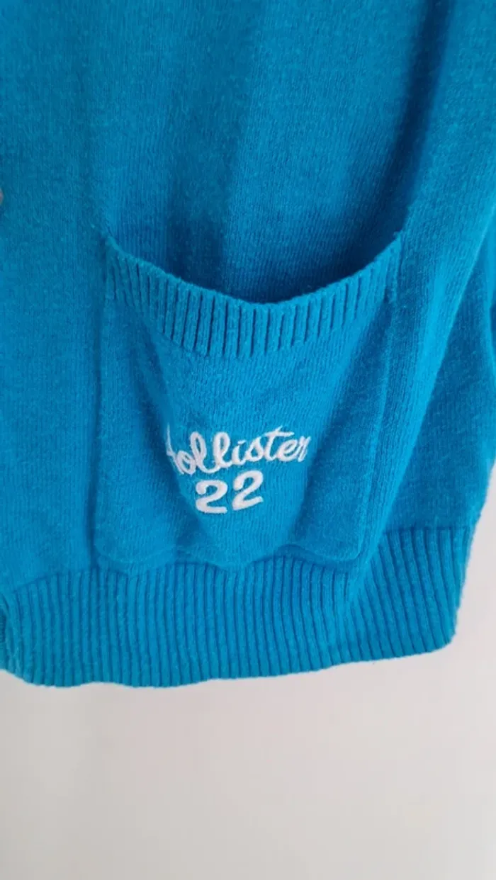 Gilet long Hollister,  taillle L - photo numéro 2