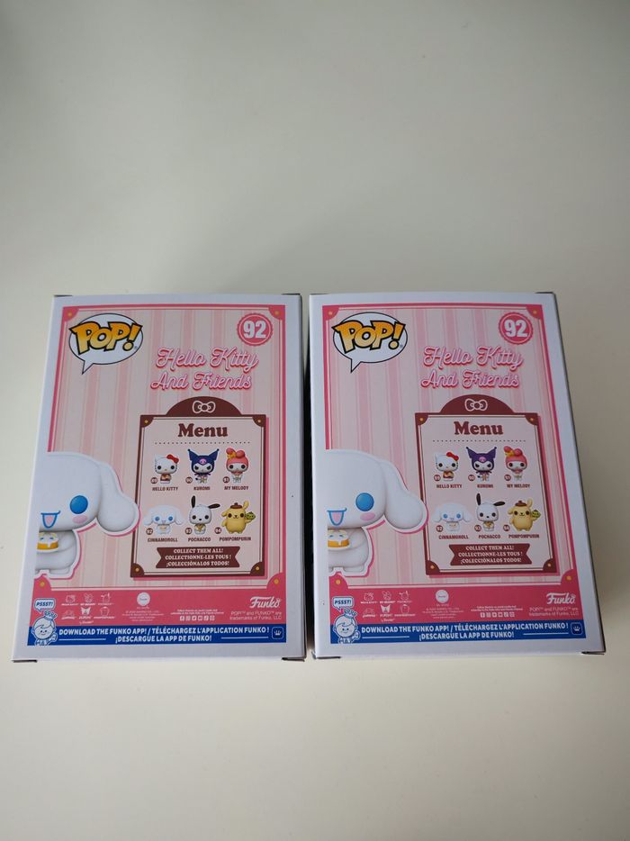 Lot 2 pops cinnamoroll plus pins - photo numéro 3