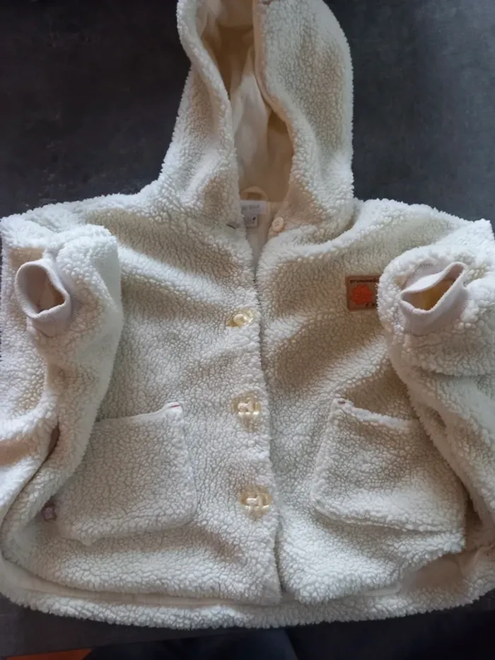 Veste cape chaude 3 ans - photo numéro 2