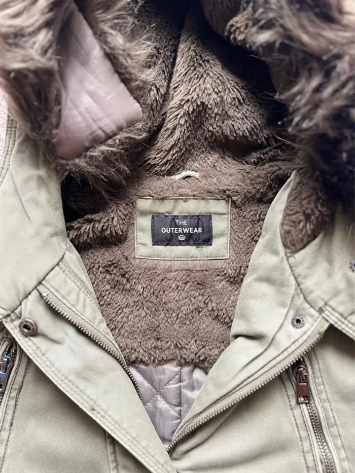 manteau vert femme - photo numéro 6