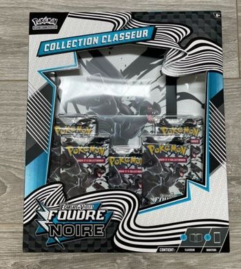 Coffret classeur foudre noire 