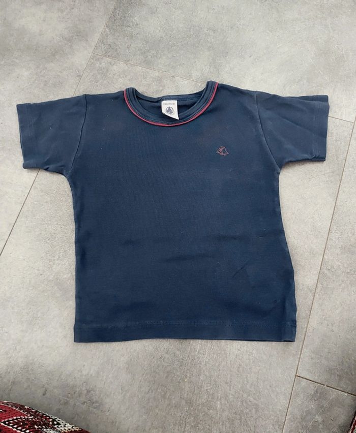 Garçon (taille 2 ans) : tee shirt Petit Bateau - photo numéro 2