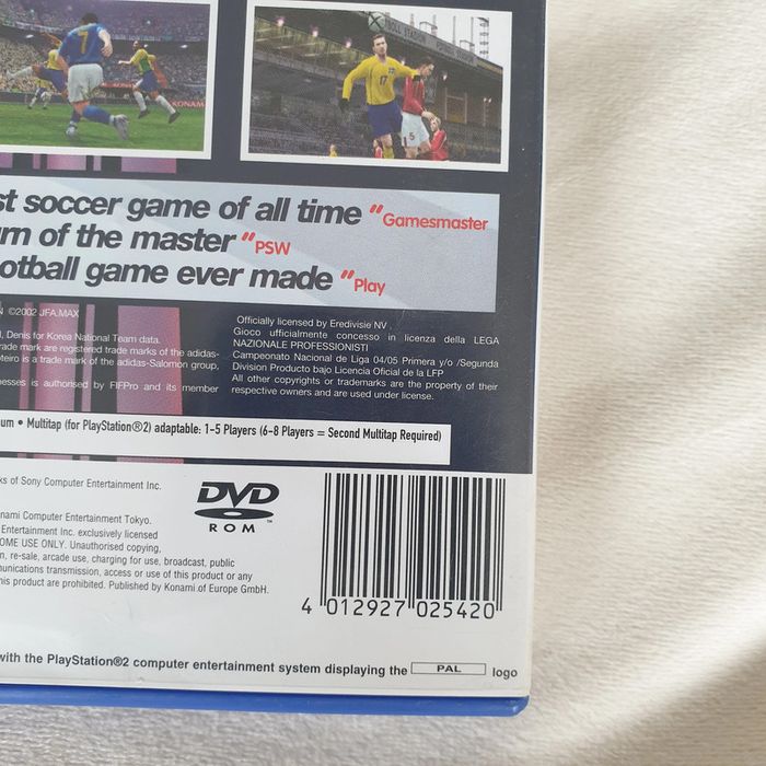 jeu vidéo PS2 Pro Evolution Soccer 4 - PlayStation 2, en très bon état - photo numéro 2