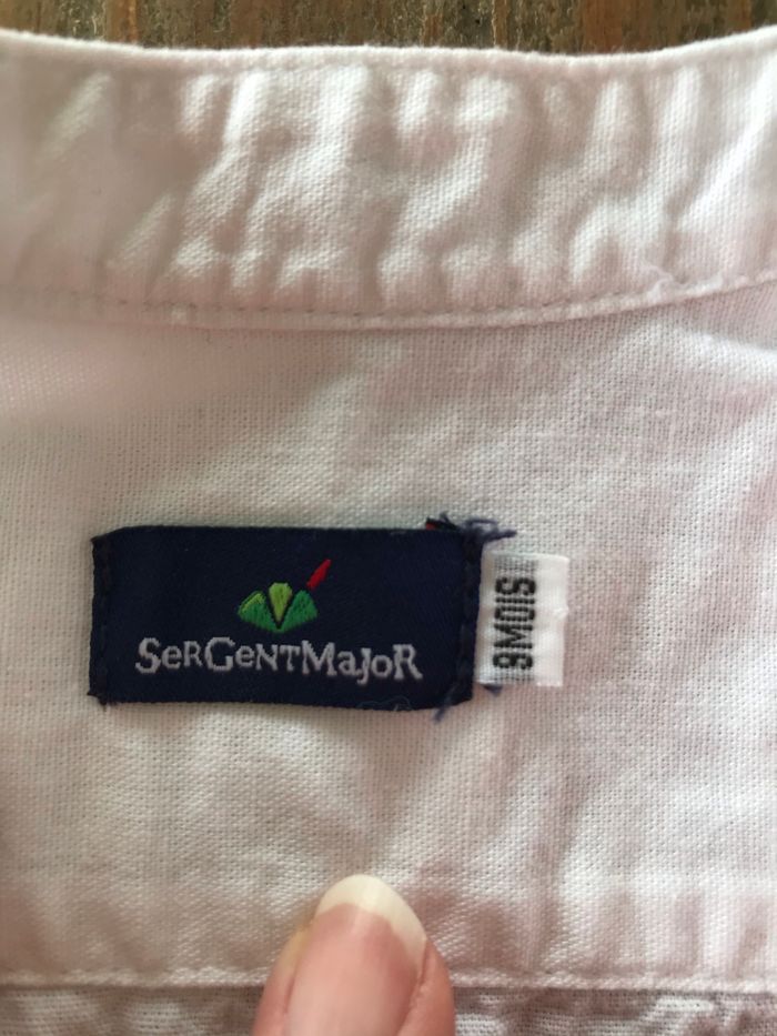 Chemise en lin sergent major - photo numéro 2