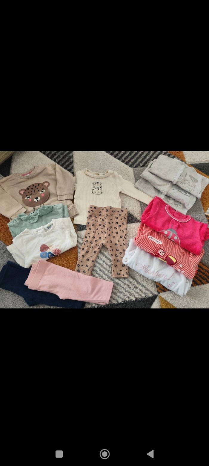 Lot vêtements fille 3mois