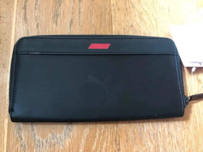 Porte-monnaie Ferrari Puma wallet black - photo numéro 5