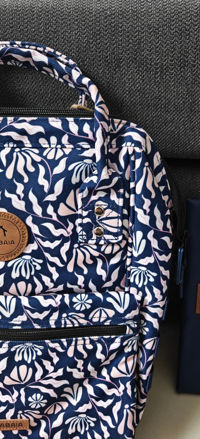 Sac à dos S Cabaïa marine rose - photo numéro 2