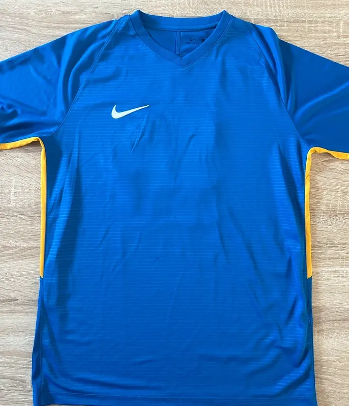 Maillot de foot bleu Nike