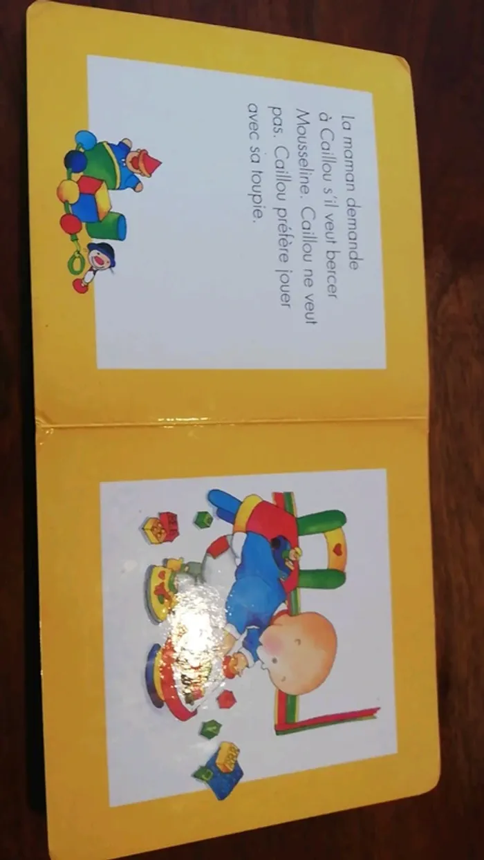 Livre "caillou la petite sœur" - photo numéro 5