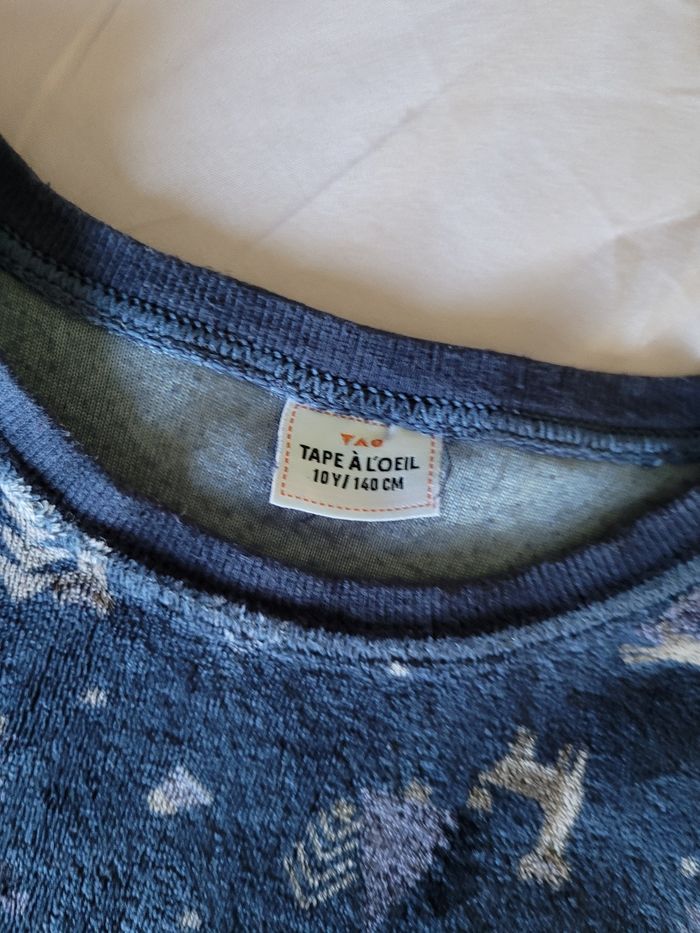 pyjama velour tao 10ans  (8e) - photo numéro 3