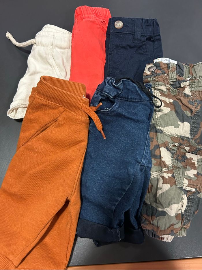 Lot Pantalon et short bébé 3 mois