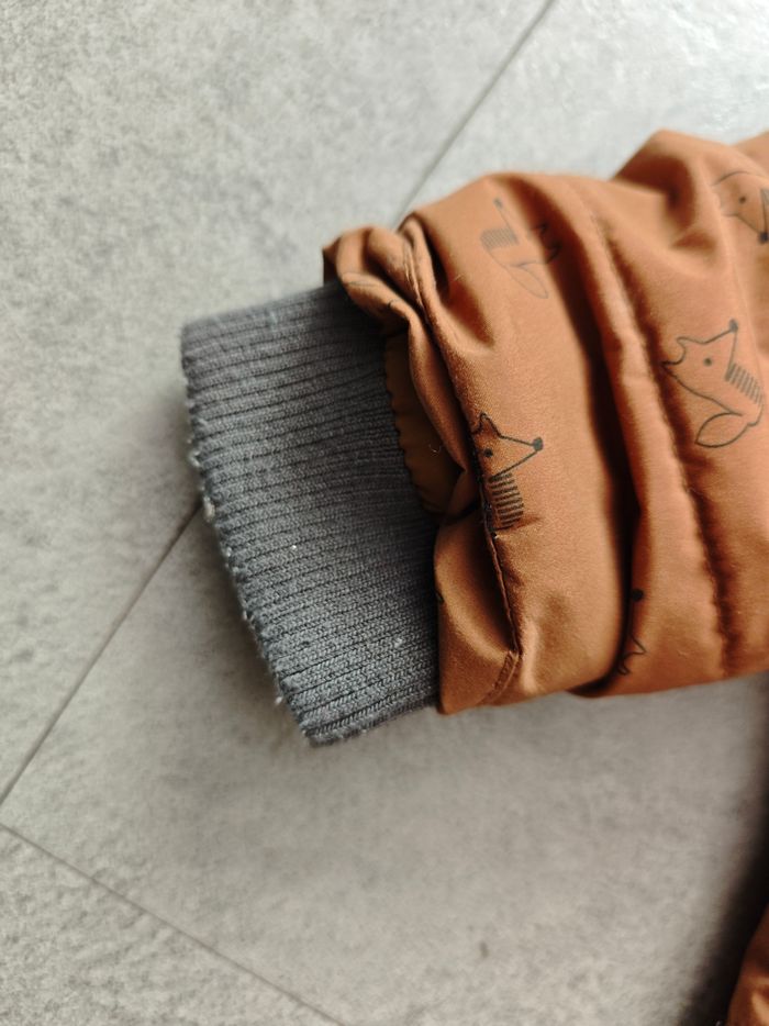 6 mois - blouson doublé, déperlant à capuche (Obaibi) - photo numéro 9