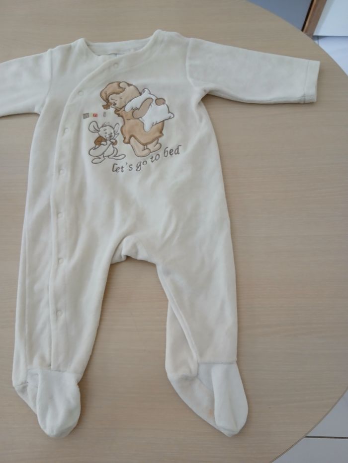 Pyjama bebe garcon taille 6/9 mois mzrque disney - photo numéro 4