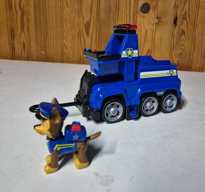 Vehicule transformable et figurine chase Pat patrouille - photo numéro 5