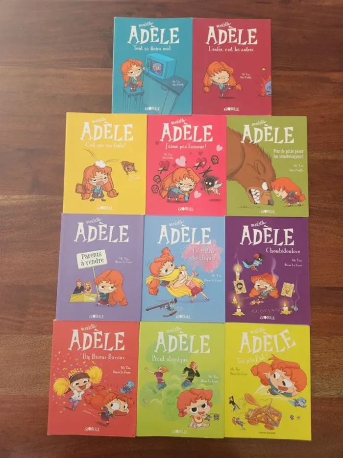 Lot x11 livres Mortelle Adèle - photo numéro 2