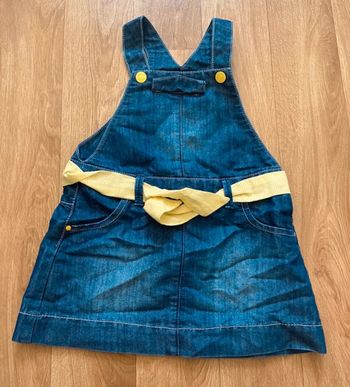 Robe salopette en jean 24M