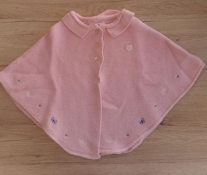 Poncho fille 9 mois Sgm