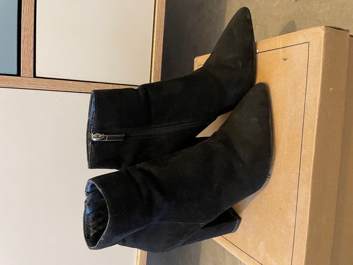 Bottines à talons noires