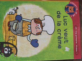 Livre Luc veut de la crème